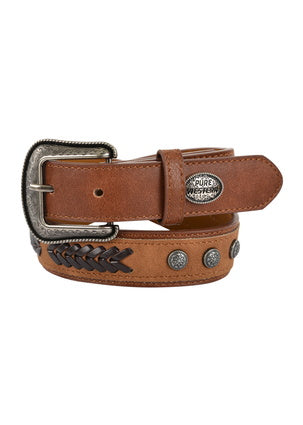 P2W7927BLT Kids McKinlay Belt | Dark Tan