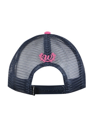 X2S2928CAP Ava Trucker Cap | Navy/Pink