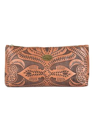 X2S2953COS Ebony Cosmetic Bag |Tan