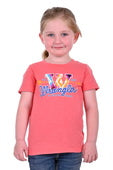 X3S5598761 Girls Nova SS Tee | Coral