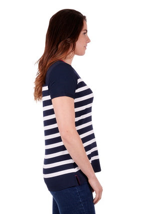 T3S2572051 Delaney S/S Tee | Navy