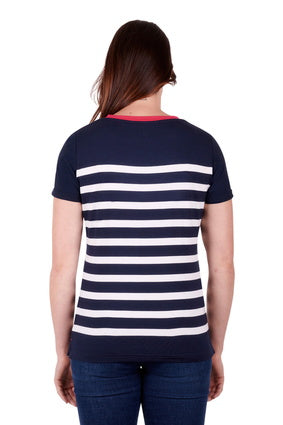 T3S2572051 Delaney S/S Tee | Navy