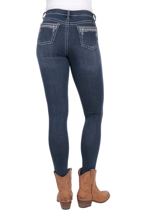 PCP2214571 Wmns Frida Hi-Waist Super Skinny Jean | Midnight
