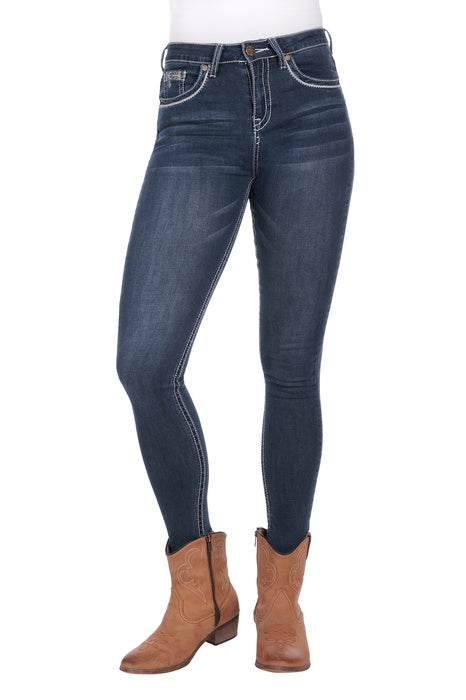 PCP2214571 Wmns Frida Hi-Waist Super Skinny Jean | Midnight