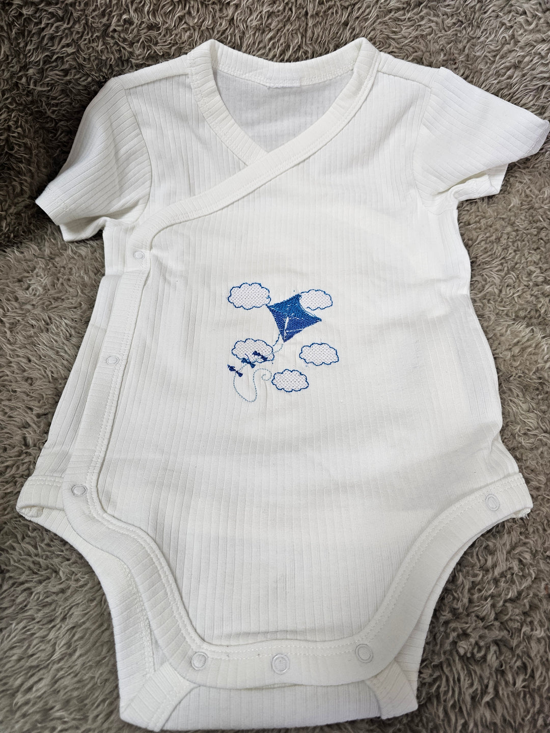 1431649 Embroidered Baby Onsie