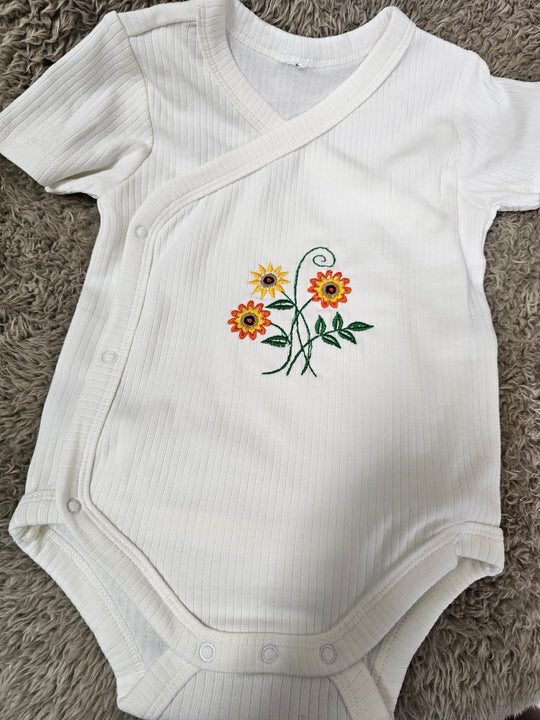 1431649 Embroidered Baby Onsie