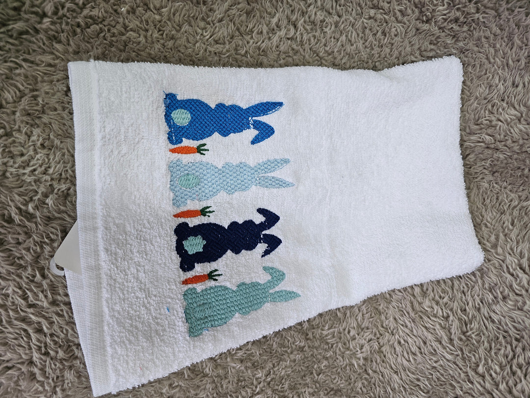1431665 Embroided Hand towel | Easter designs