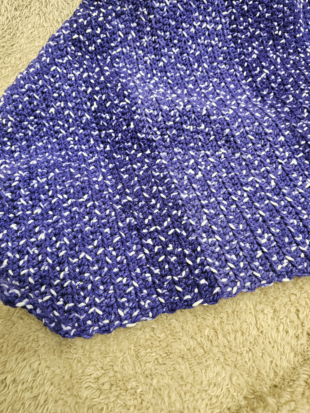 1431708 Baby Pram Blanket | Purple