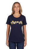 P4S2598994 WOMEN’S FRANKIE SHORT SLEEVE TEE | Navy