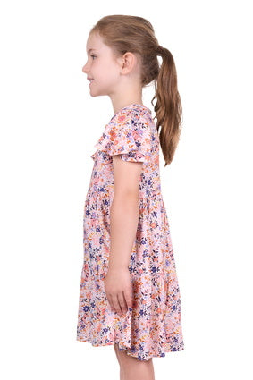 P4S5400856 Girl’s Jacinda Short Sleeve Dress