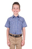 T4S3142041 Boy’s Gus Check 2-Pocket Short Sleeve Shirt