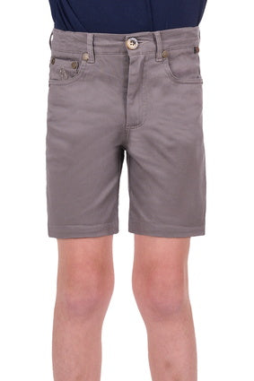 T4S3311003 Boy’s Blair 5-Pocket Short  | Taupe