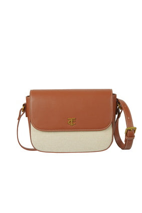 T4S2967BAG Alicia Crossbody Bag | TAN/NATURAL