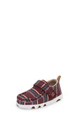 TCICA0018 Infants Stripe Casual Mocs | Mauve Serape