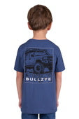 B4S3503380 Boy's Ryan SS Tee | Blue Steel