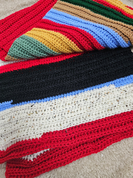 1431825 Fiesta Crocheted Blanket