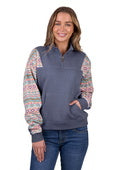 P5W2593026 Wmns Sally 1/4 Zip Pullover | Multi