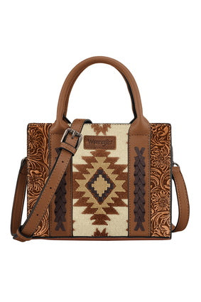 X5S29922 Aztec Tooled Crossbody Bag