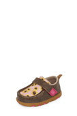 TCICA0021 Infants Sunflower Mocs | Bomber/Sunflower/Pink
