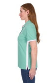 T5S2523060 Women's Stacie Short Sleeve Polo | Mint