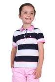 T5S5500058 Girl’s Gloria Short Sleeve Polo | Multi