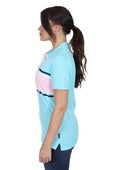 X5S2565413 Women’s Lyndel Short Sleeve Polo | Aqua