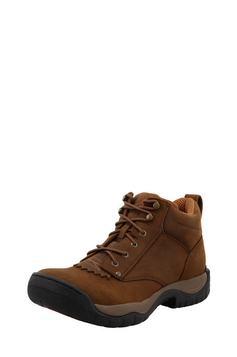 TCMAL0090 Mens All Around Lace Up  Distressed Saddle