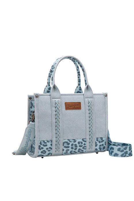 X6S2934BAG Leopard Print Crossbody Bag | Blue