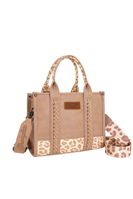 X6S2934BAG Leopard Print Crossbody Bag | Taupe