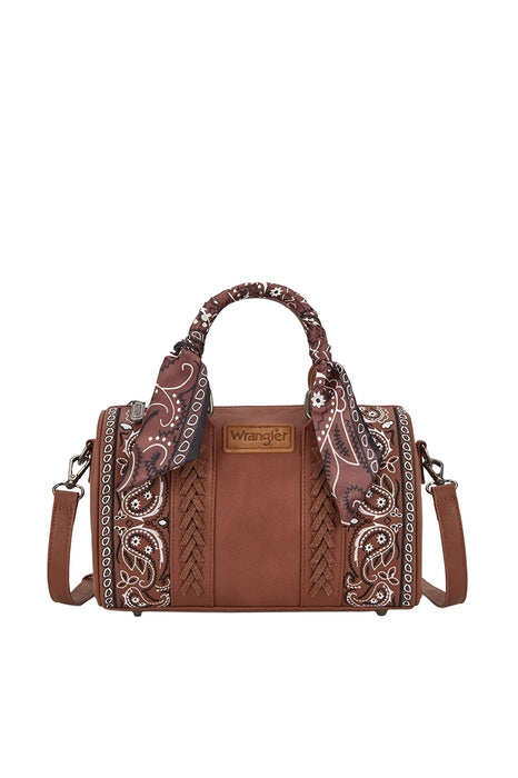 X6S4924BAG Paisley Barrel Bag | Tan