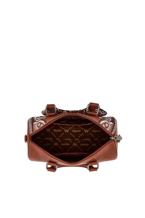 X6S4924BAG Paisley Barrel Bag | Tan