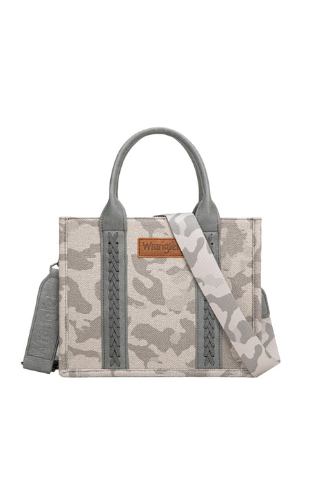 X6S4941BAG Camo Print Crossbody Bag | Light Grey