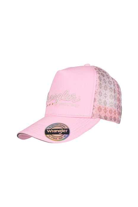 X6S2937CAP Lucy HP Ponytail Trucker Pastel Pink