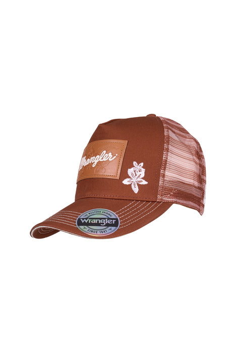 X6S2939CAP Jenna HP Ponytail Trucker Cap | Copper