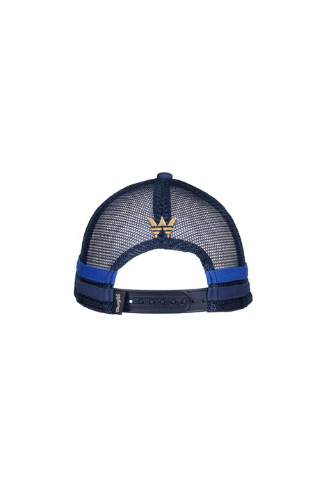 X6S3946CAP Kids Abe Trucker Cap | Navy Blue