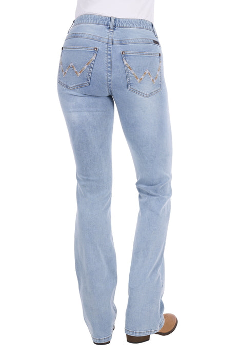 X6S2251722 Wmns Verity B Cut Jean Willow | Sky