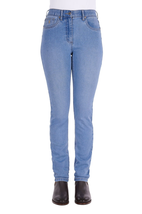 T6S2215064 Wmns Ebony Slim Leg Jean 32 L | Light Wash