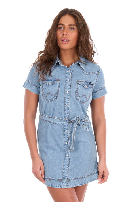 XCP2408622 Wmns Marla SS Dress | Sky