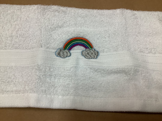 1431661 Embroidered Face Washer | Assorted Designs