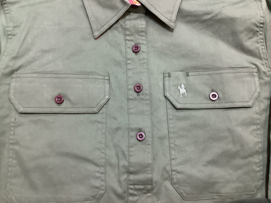 TCP2100131 Women's Stretch Drill L/S Shirt