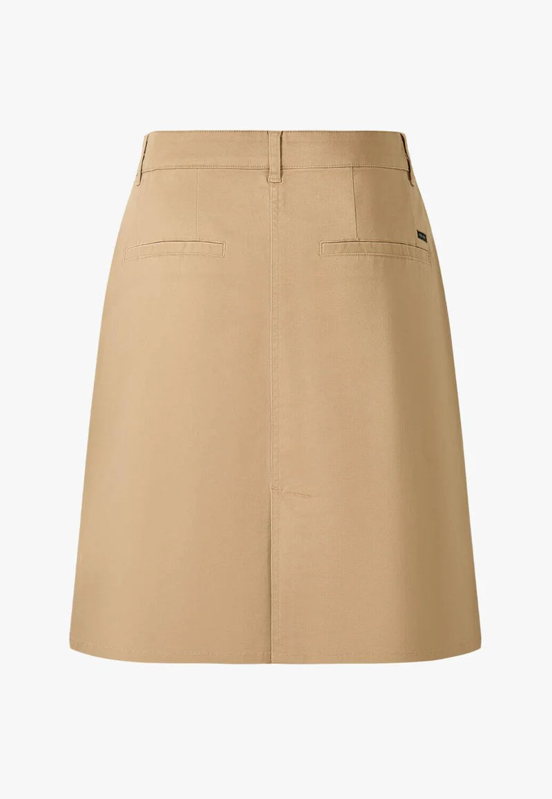 RMPC150 DAPHNE Chino A-Line Skirt