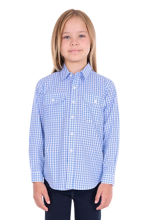 HCP7102207 KIDS TAYLOR LS FULL BUTTON SHIRT