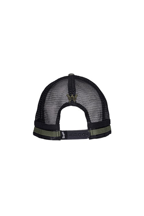 X6S1942CAP DAVE HP TRUCKER CAP | Cypress / Black