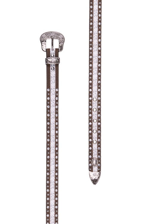 P6S5904BLT KIDS ELAINE BELT | Chocolate