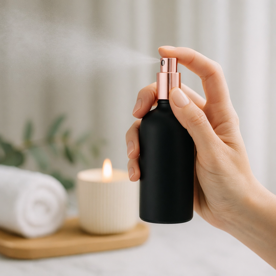 100ml Matte Black Room Sprays: Black Raspberry & Vanilla