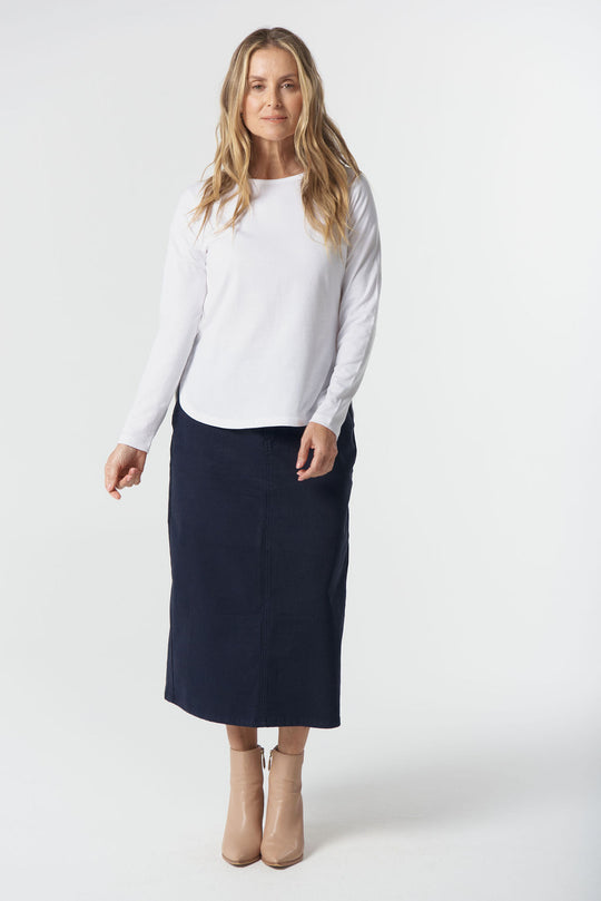 3153-W26 Our Classic Jersey Tee - White