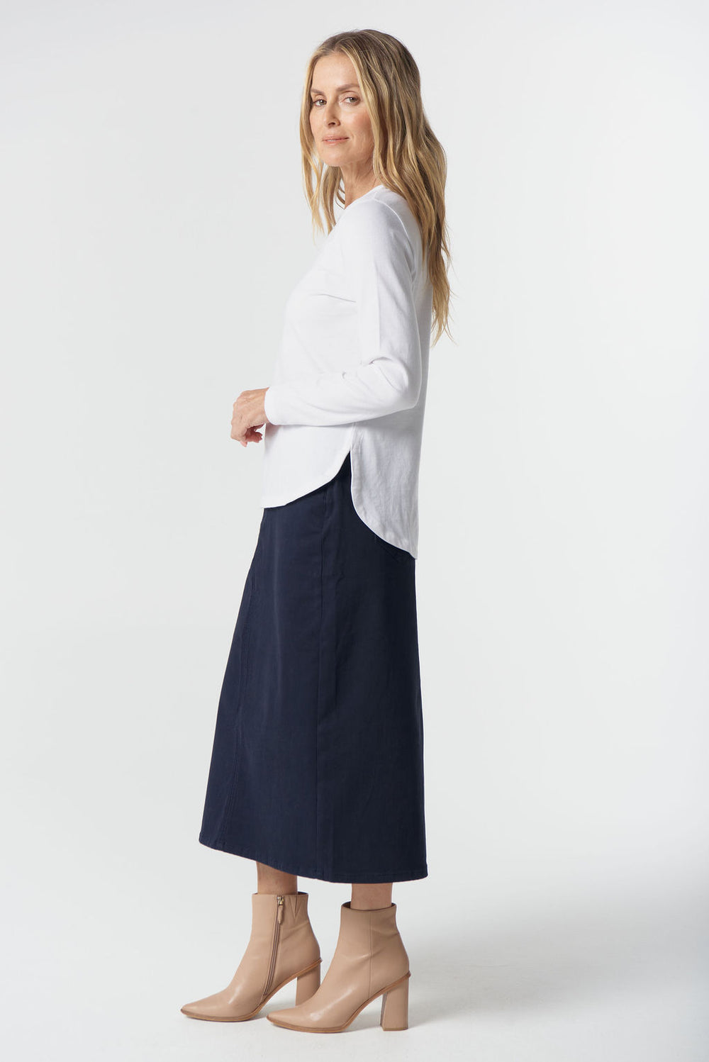 3153-W26 Our Classic Jersey Tee - White