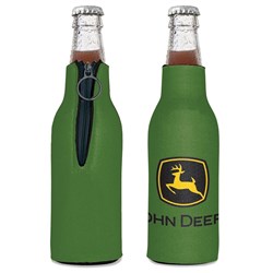 LP79722-JD Bottle Cooler-Green with Trademark Logo Trademark Logo