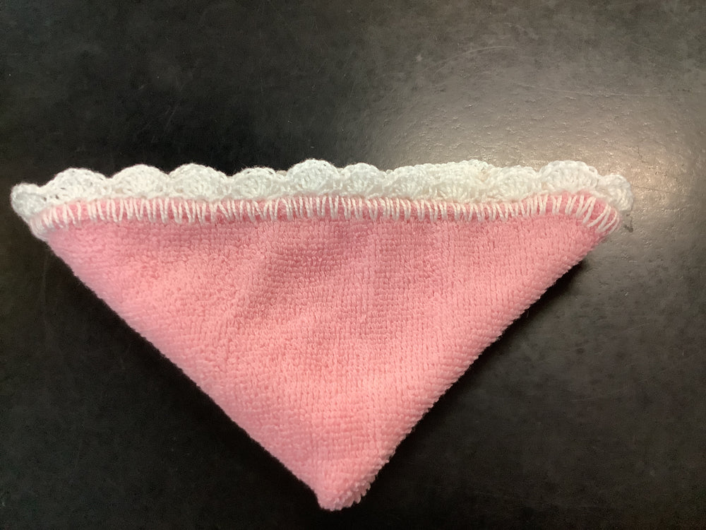 1432051 Baby Washer Hand Crochet Edge