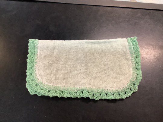 1432051 Baby Washer Hand Crochet Edge